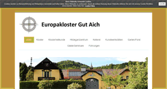 Desktop Screenshot of europakloster.com